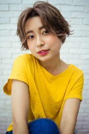 センターパートショート